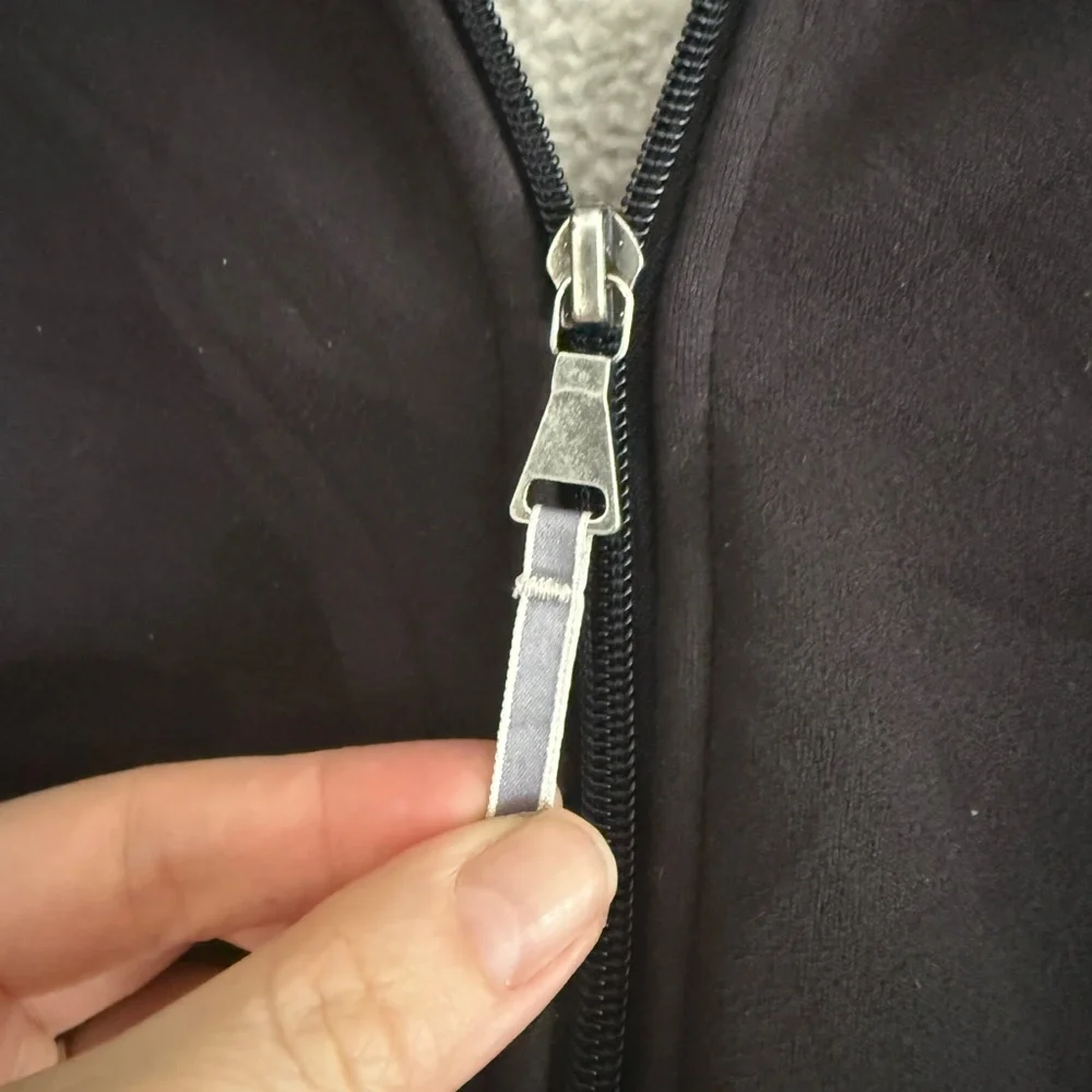 North Face Jacket Womens Black A5 Series Fleece Lined Full Zip Outdoors M - Picture 4 of 9